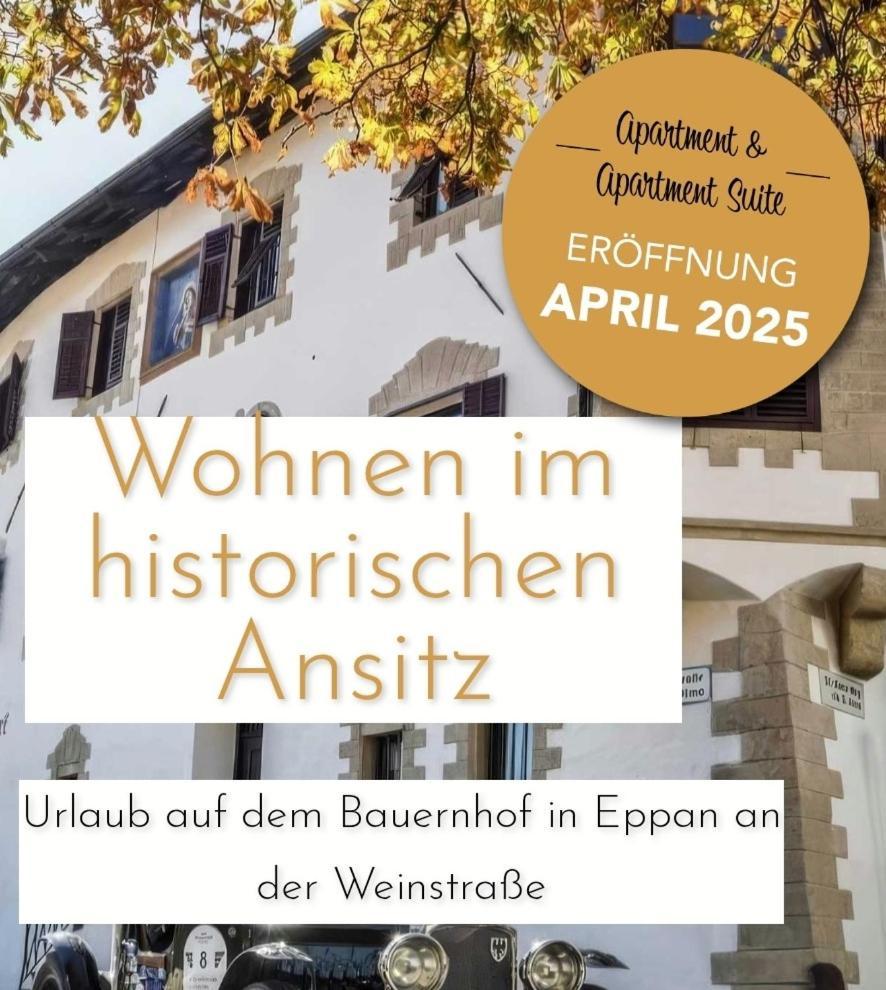 Ansitz Grustdorf Apartment Appiano Sulla Strada Del Vino Ngoại thất bức ảnh
